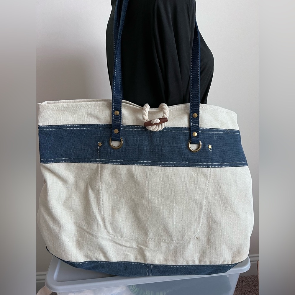 BEACH / SWIM TOTE - HEAVY CANVAS
